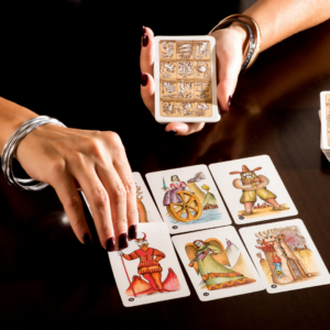 4 cartes de tarot