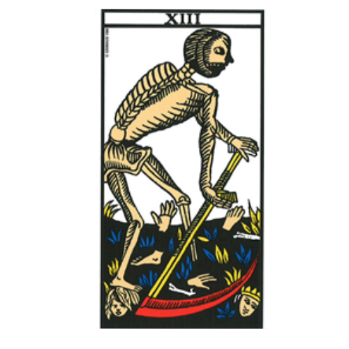 La carte la mort du tarot : significations dans le tarot divinatoire