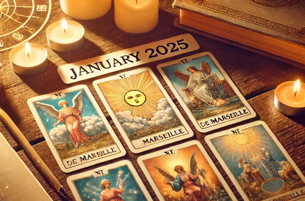 Prédictions astrologiques janvier 2025 Tarot de Marseille