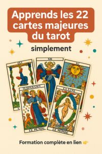 apprendre les 22 cartes majeures du tarot de Marseille