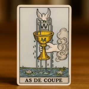 Apprendre la carte As de Coupe tarot