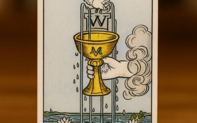 Apprendre la carte mineure l’As de Coupe  du tarot