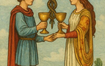 Comment Apprendre et Comprendre le 2 de Coupes dans le Tarot