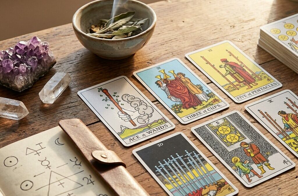 apprendre les cartes mineures du tarot débutant