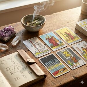 apprendre les cartes mineures du tarot débutant